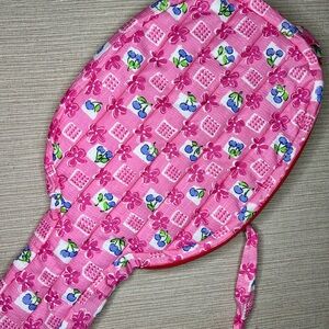 Floral and Cherry Pickelball Racket Cover